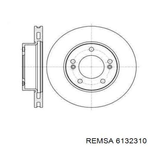 Передние тормозные диски 6132310 Remsa