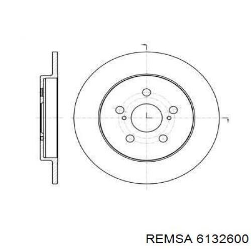 Тормозные диски 6132600 Remsa