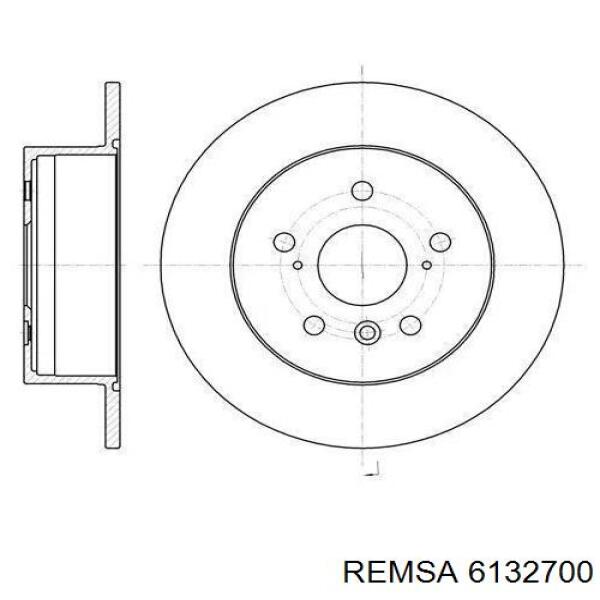 Тормозные диски 6132700 Remsa