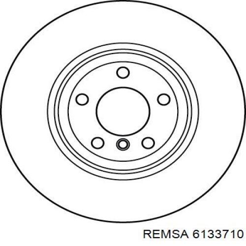 Задний тормозной диск Remsa 6133710 цена, от 97.30 USD