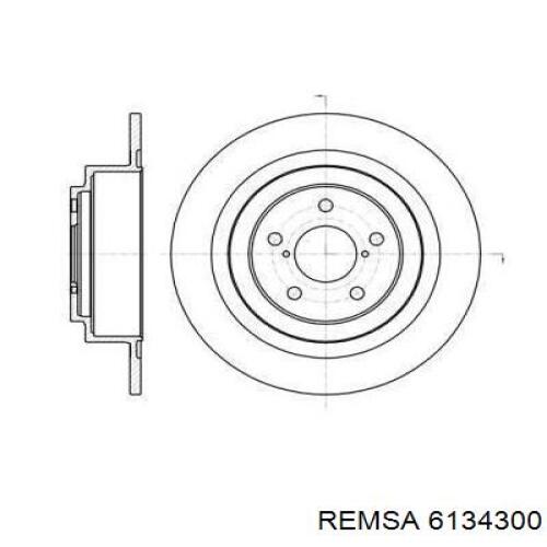 6134300 Remsa тормозные диски