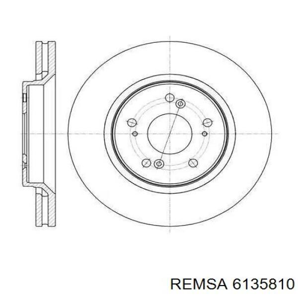 Купить 6135810 Remsa Ротор тормозной