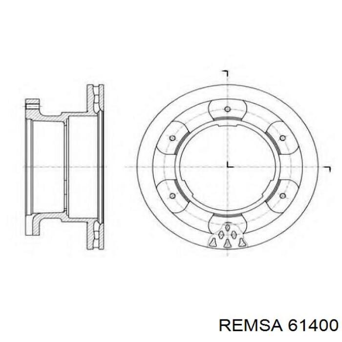 Колодки Remsa 61400 цена, от 23.84 USD