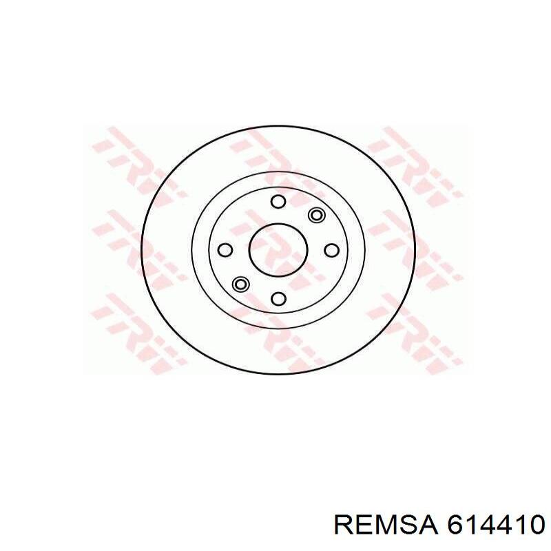 614410 Remsa Диск тормозной передний