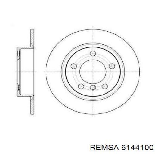 Тормозные диски 6144100 Remsa