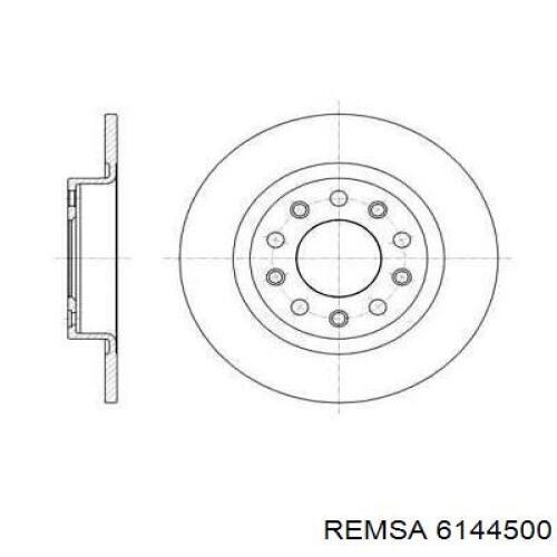 Тормозные диски 6144500 Remsa