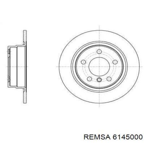 Тормозные диски 6145000 Remsa