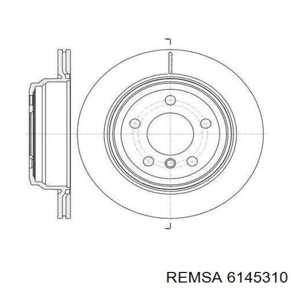 6145310 Remsa Дисковый тормоз