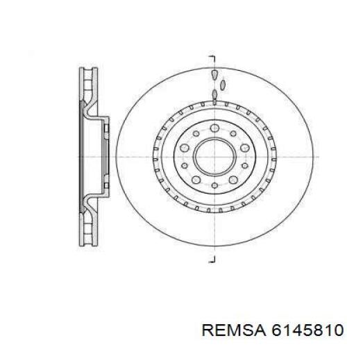 Купить 6145810 Remsa Ротор тормозной