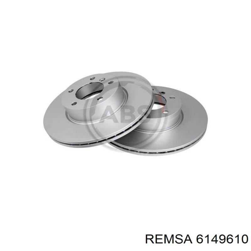 Передние тормозные диски 6149610 Remsa