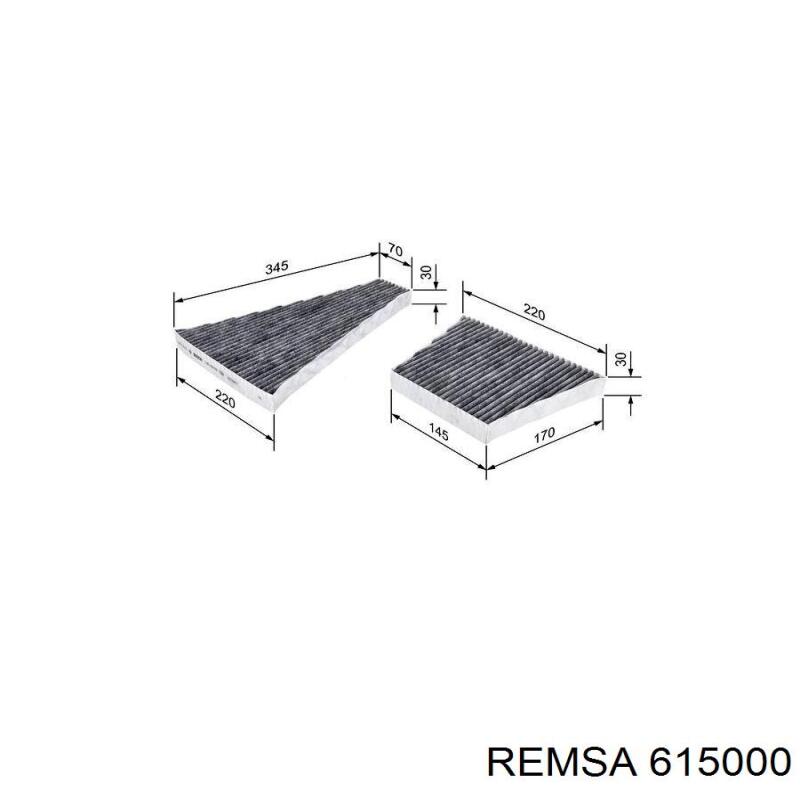 Задний тормозной диск Remsa 615000 цена, от 27.41 USD