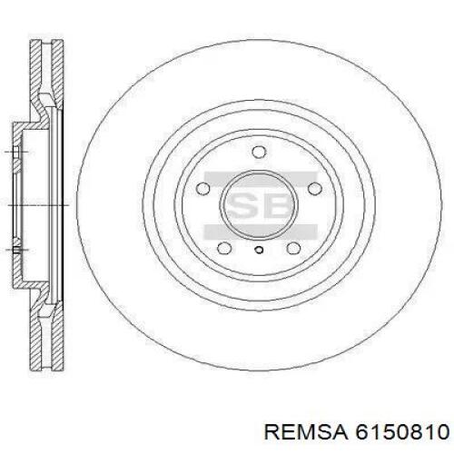Купить 6150810 Remsa Ротор тормозной