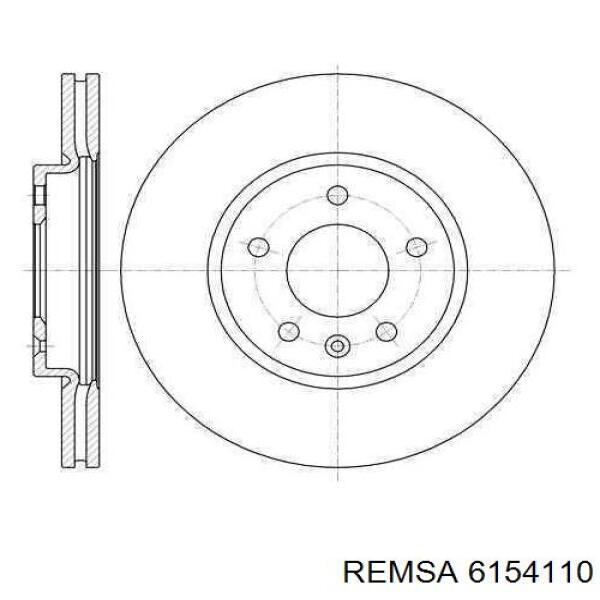 Тормоз дисковый передний Remsa 6154110 цена, от 73.47 USD