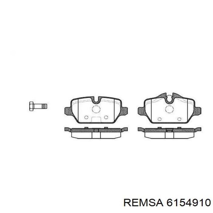 Тормоз дисковый передний Remsa 6154910 цена, от 107.82 USD