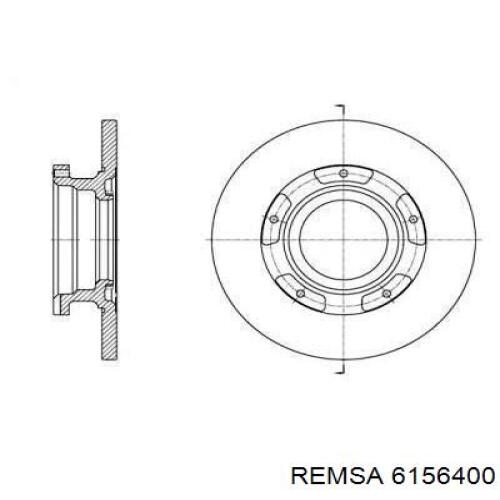 6156400 Remsa Дисковый тормоз