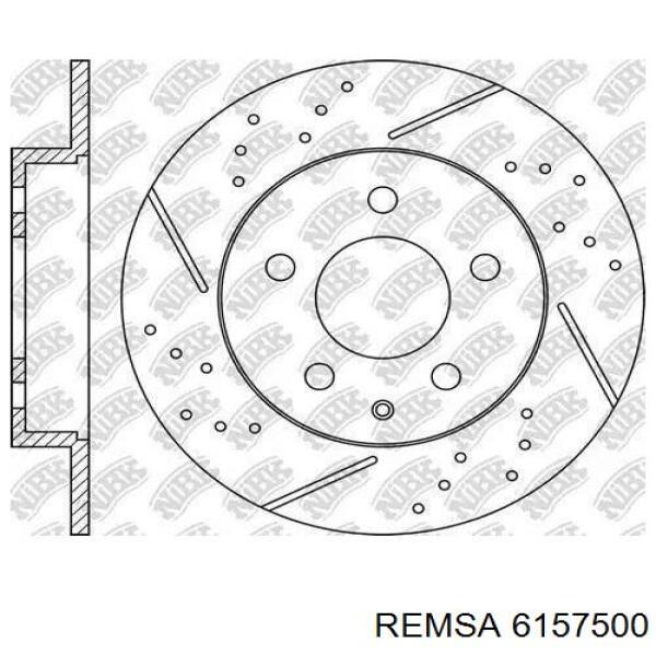 Задний тормозной диск Remsa 6157500 цена, от 31.48 USD