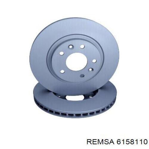 Передние тормозные диски 6158110 Remsa