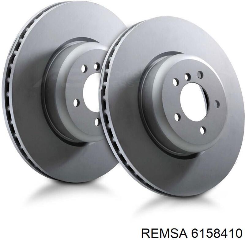 Передние тормозные диски 6158410 Remsa