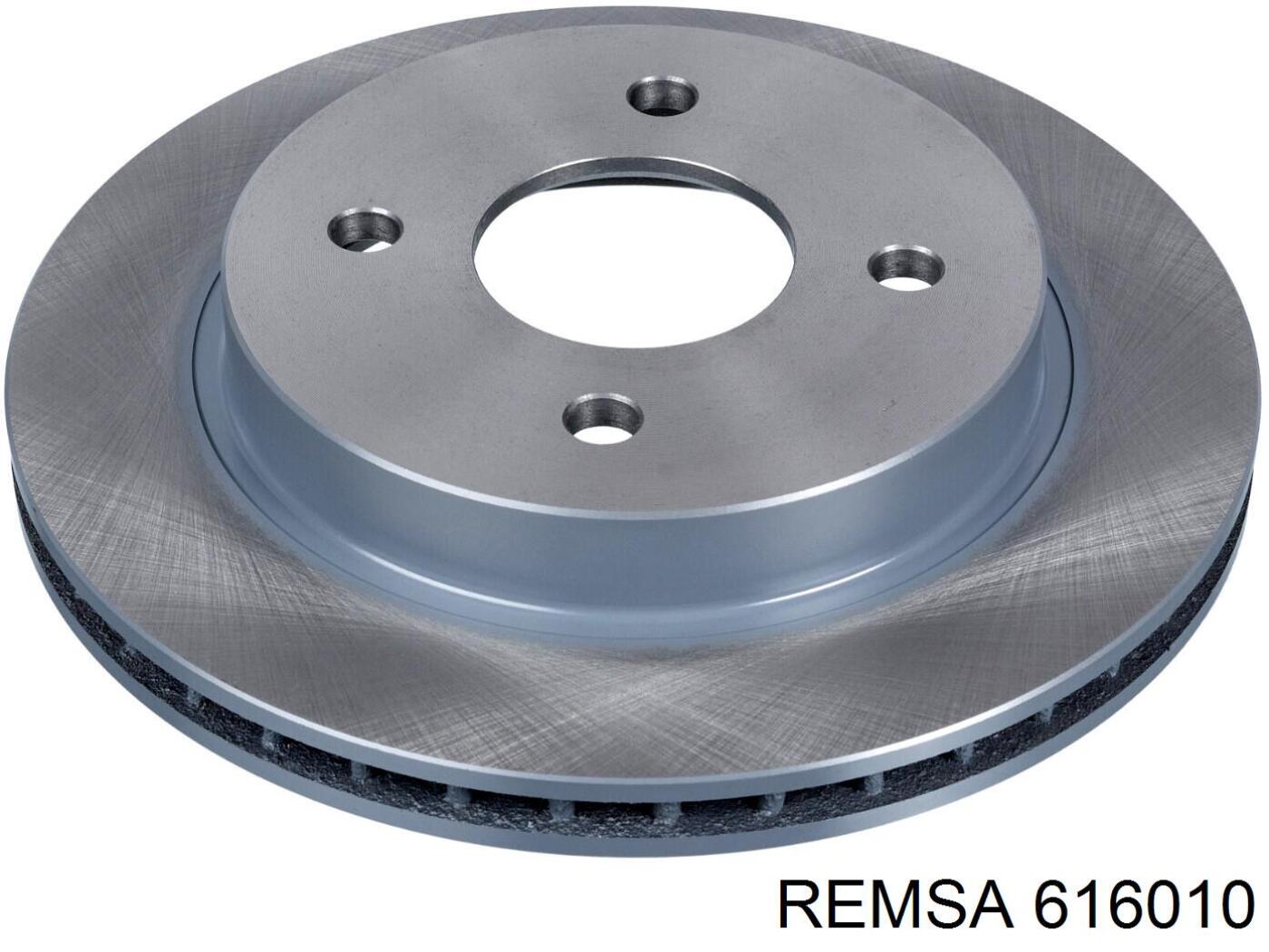 Тормозные диски 616010 Remsa