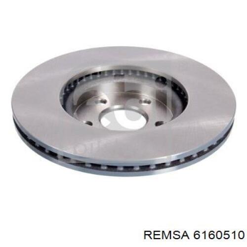 Передние тормозные диски 6160510 Remsa