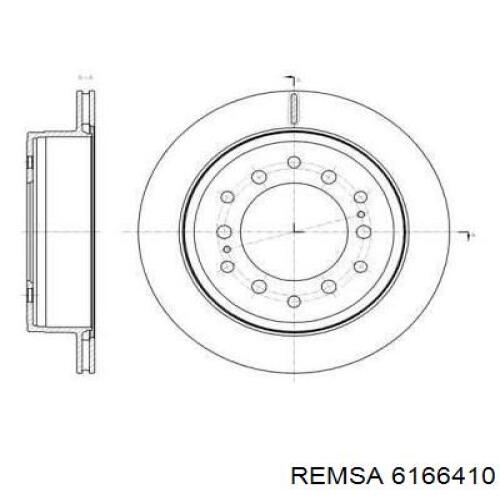 6166410 Remsa Дисковый тормоз
