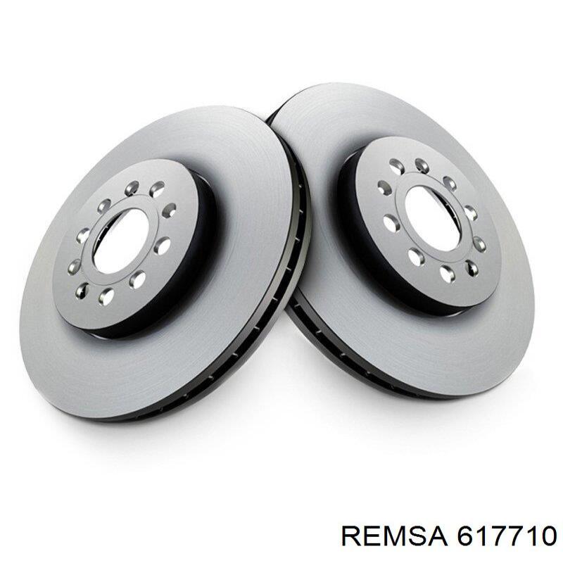 Передние тормозные диски 617710 Remsa