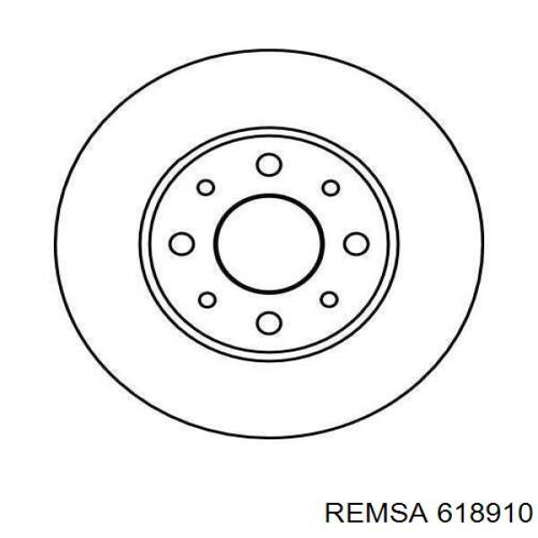 Тормоз дисковый передний Remsa 618910 цена, от 30.59 USD