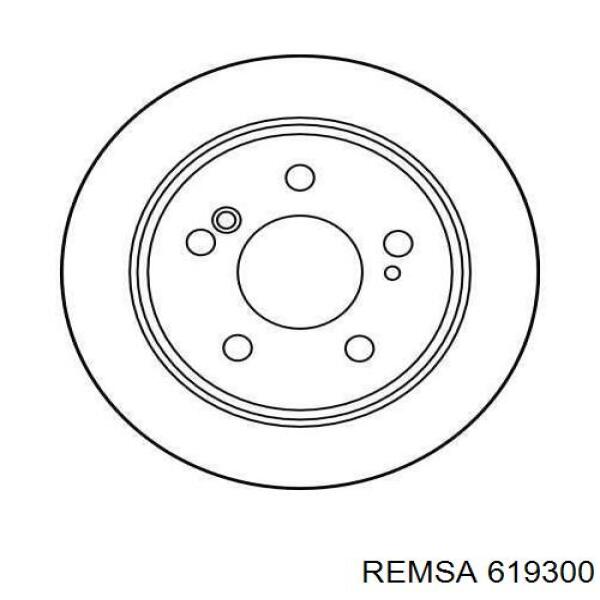 Тормозные диски 619300 Remsa