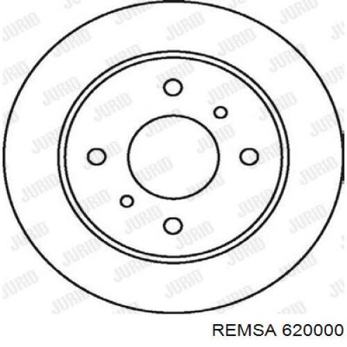 Задний тормозной диск Remsa 620000 цена, от 23.62 USD
