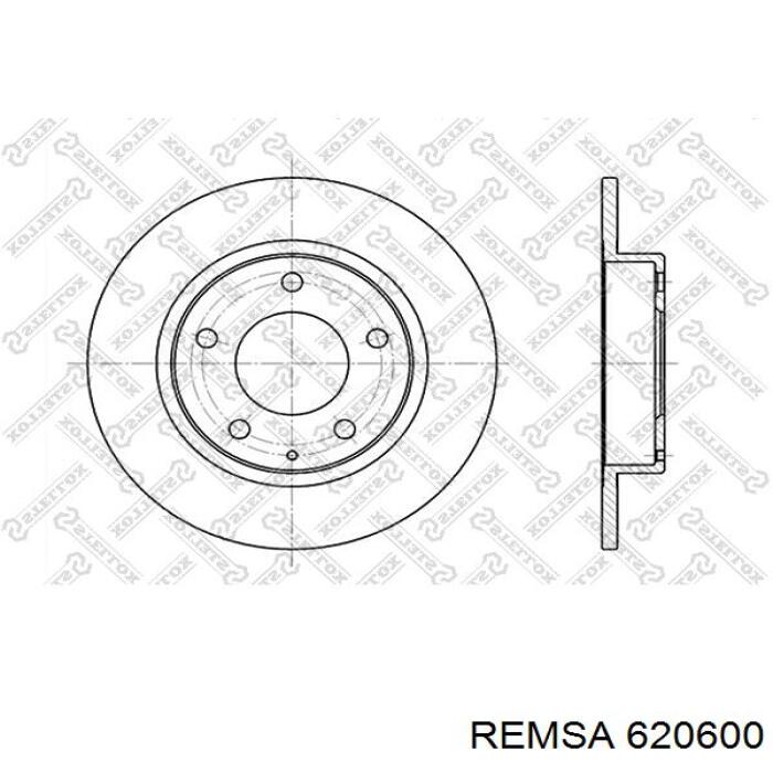 Купить 620600 Remsa Диск тормозной задний