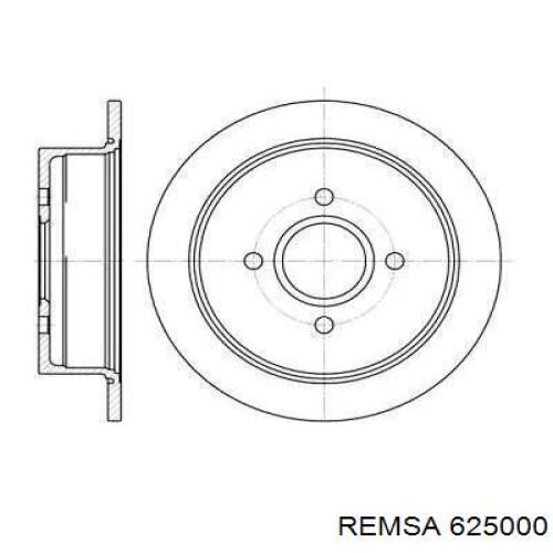 Тормозные диски 625000 Remsa