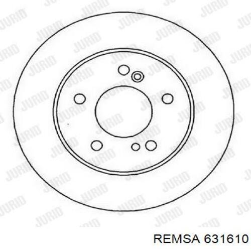 Тормоз дисковый передний Remsa 631610 цена, от 35.60 USD