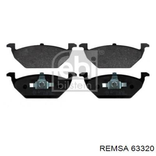 63320 Remsa Колодки передние