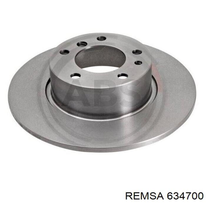 Передние тормозные диски 634700 Remsa