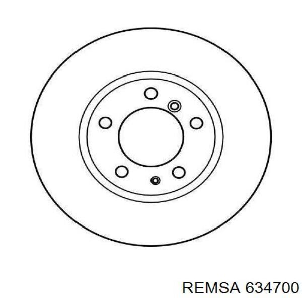 Купить 634700 Remsa Ротор тормозной