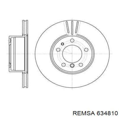 Купить 634810 Remsa Ротор тормозной