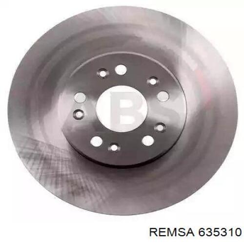 Передние тормозные диски 635310 Remsa