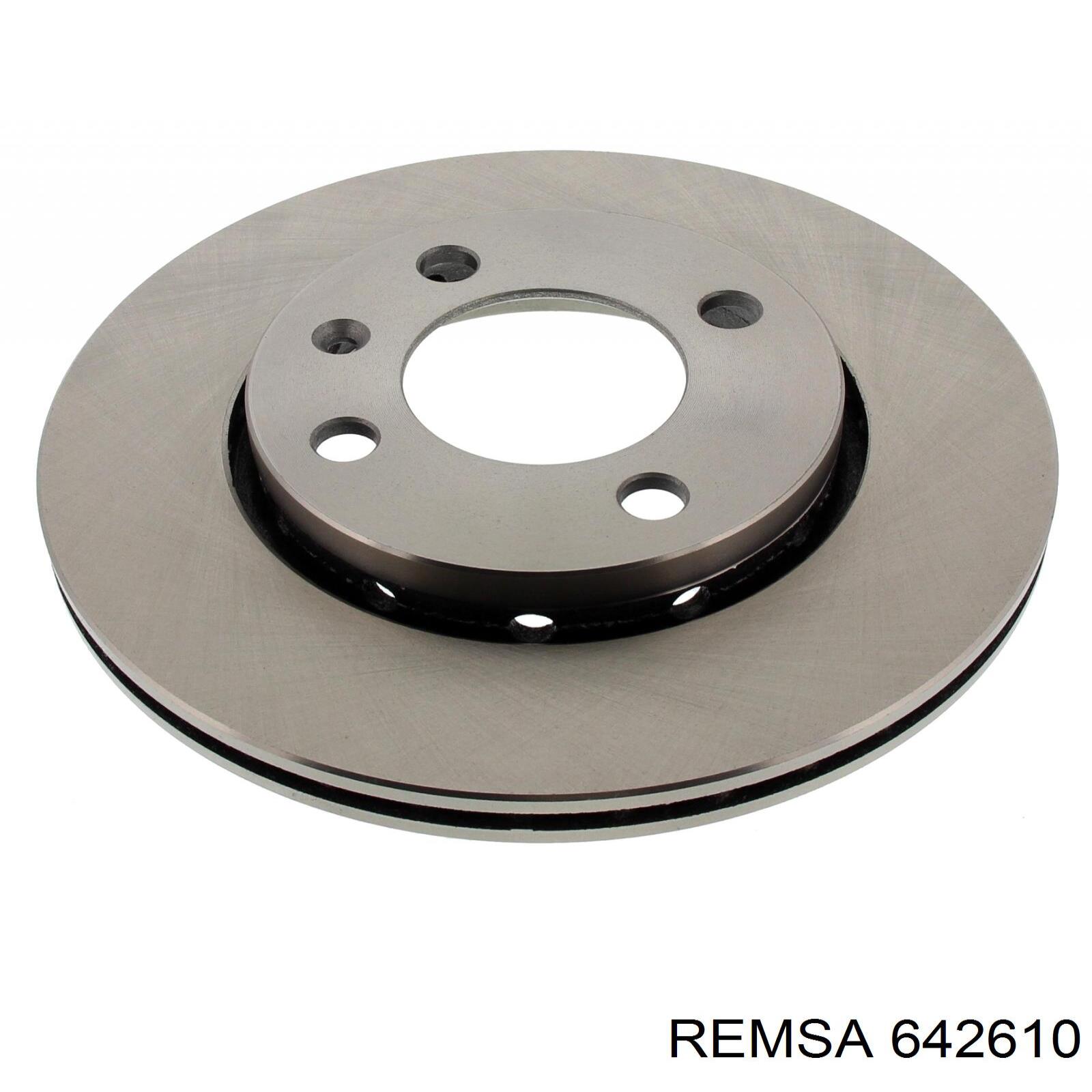 642610 Remsa диск тормозной передний