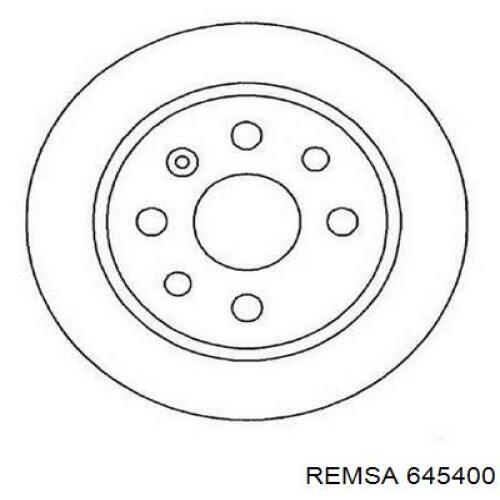 Тормозные диски 645400 Remsa