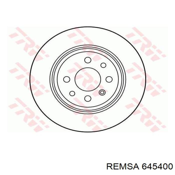 Задний дисковый тормоз Remsa 645400