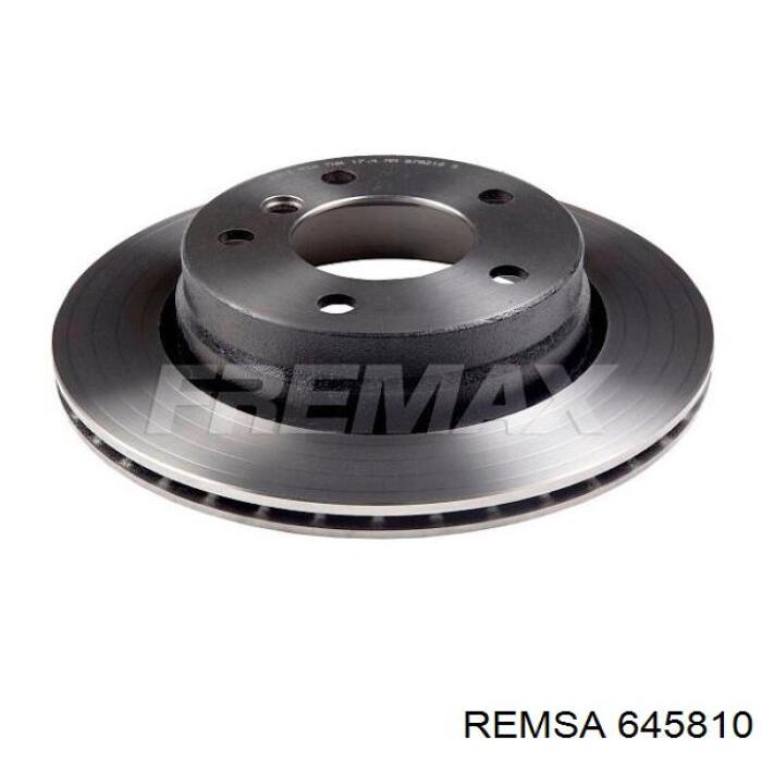 Купить 645810 Remsa Диск тормозной задний