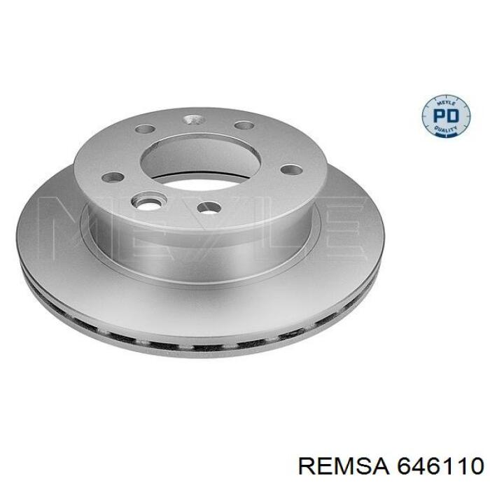 Передний тормозной диск Remsa 646110