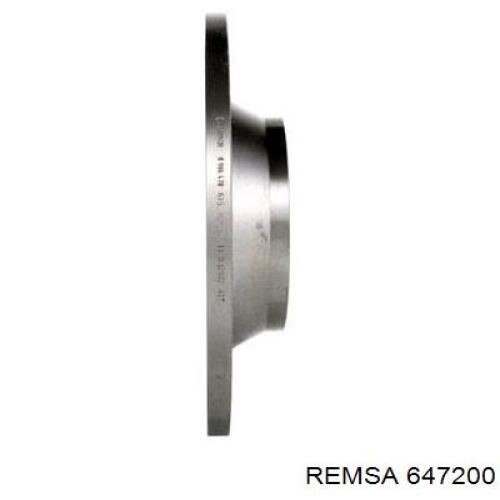 647200 Remsa Диск тормозной передний