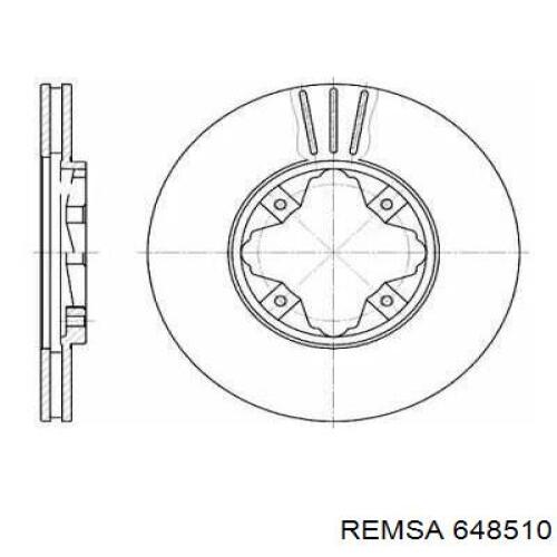 Тормоз дисковый передний Remsa 648510 цена, от 34.60 USD