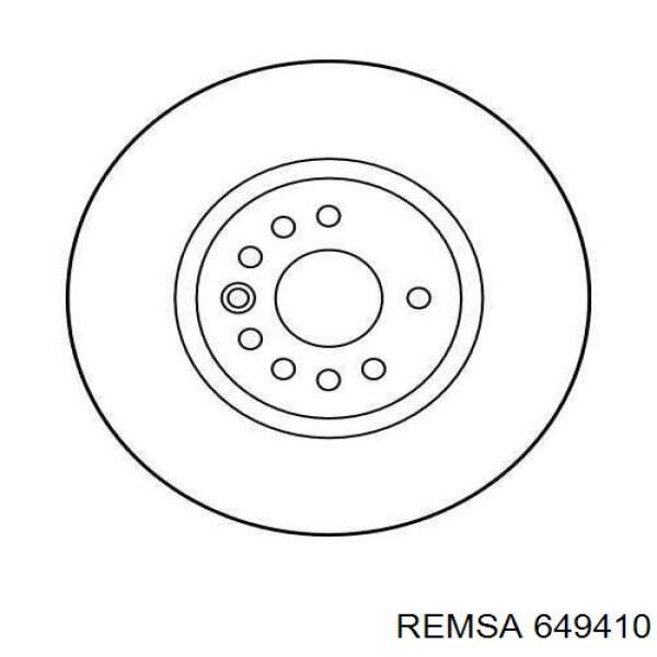 Купить 649410 Remsa Ротор тормозной