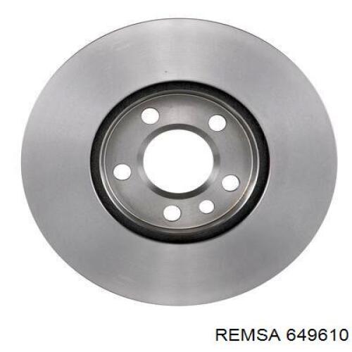 Передний тормозной диск Remsa 649610