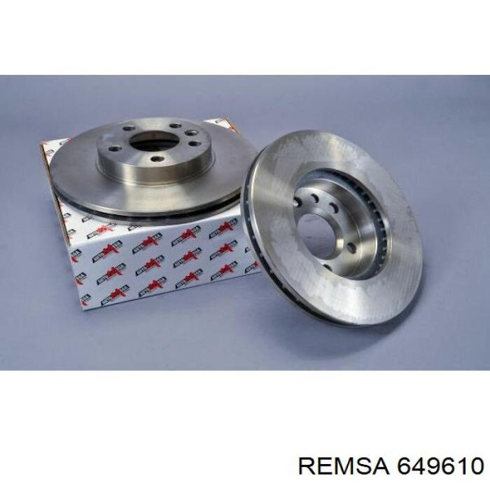 649610 Remsa Диск тормозной передний