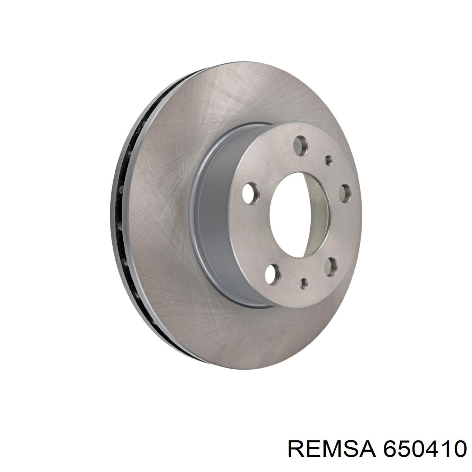 Передние тормозные диски 650410 Remsa