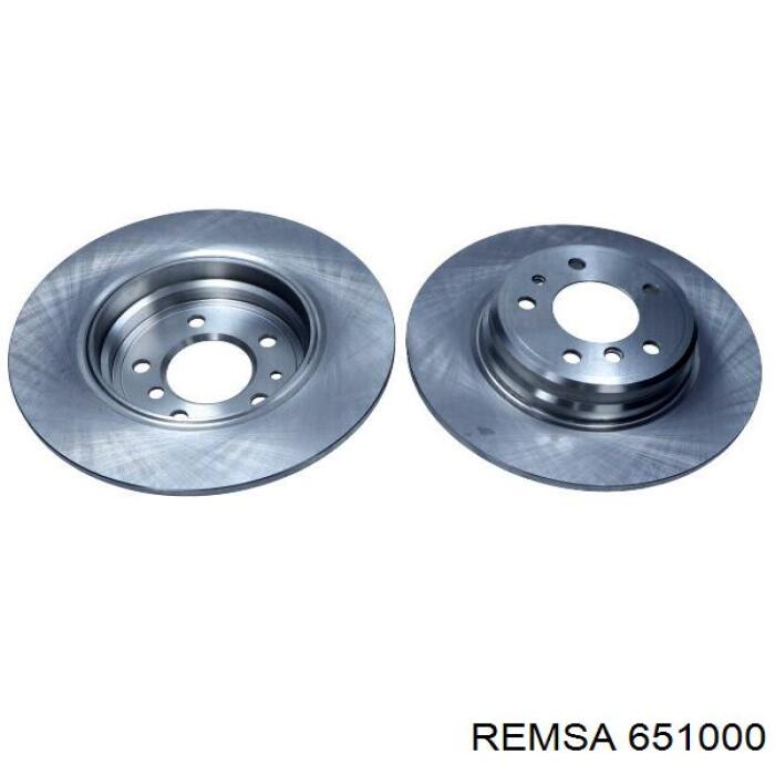 Тормозные диски 651000 Remsa