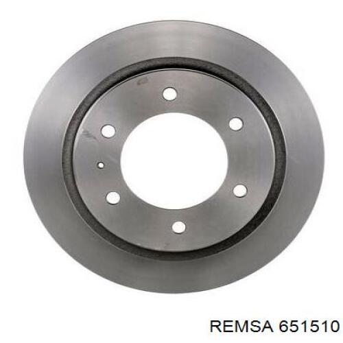 Тормозные диски 651510 Remsa